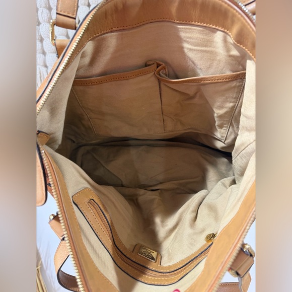 MCM Visetos Cognac Bag - Picture 8 of 11